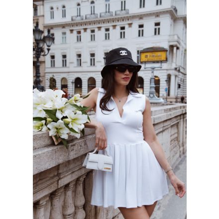 White Monaco Dress